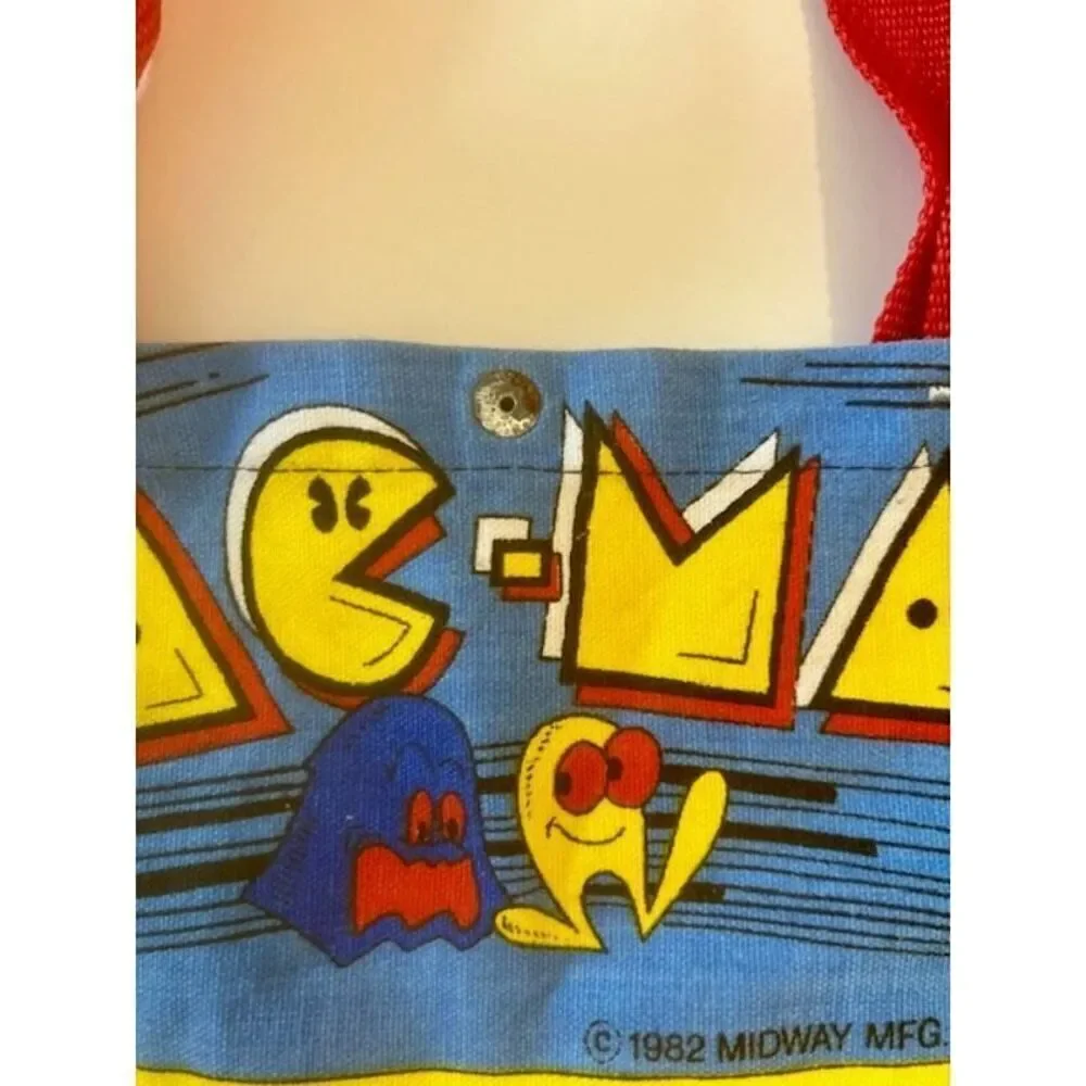 Vintage Pac-Man Bag 1982‎ Midway MFG. CO.